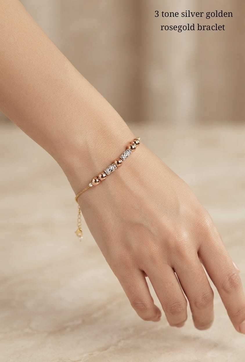 YNF Wholesale Brass Golden Bracelet  | Surat Manufacturer