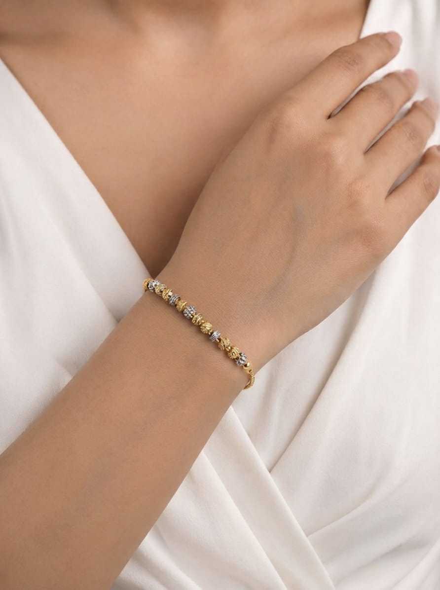 YNF Wholesale Brass Golden Bracelet  | Surat Manufacturer