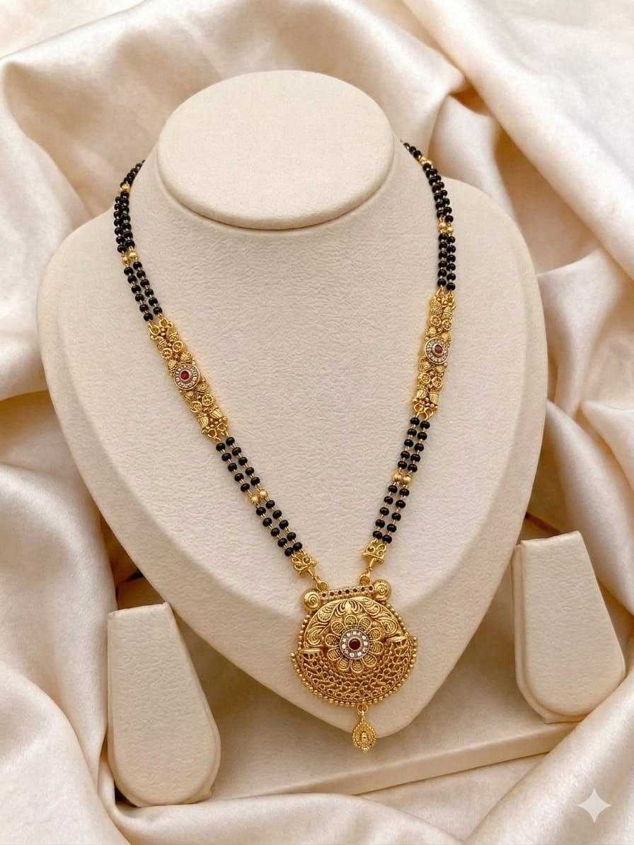 YNF Wholesale Brass Mangalsutras KESH164 | Surat Manufacturer 28