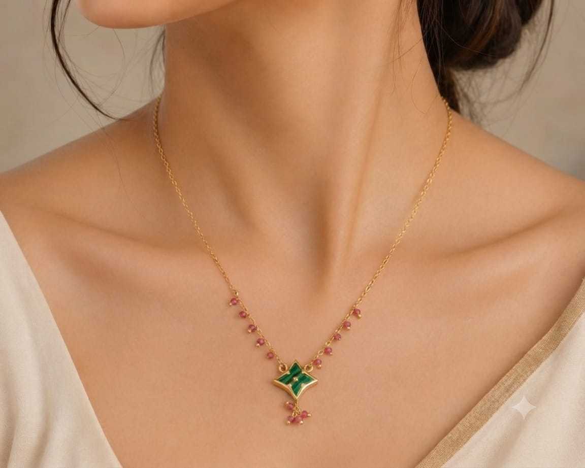 YNF Wholesale Brass Necklaces Set  | Surat Manufacturer
