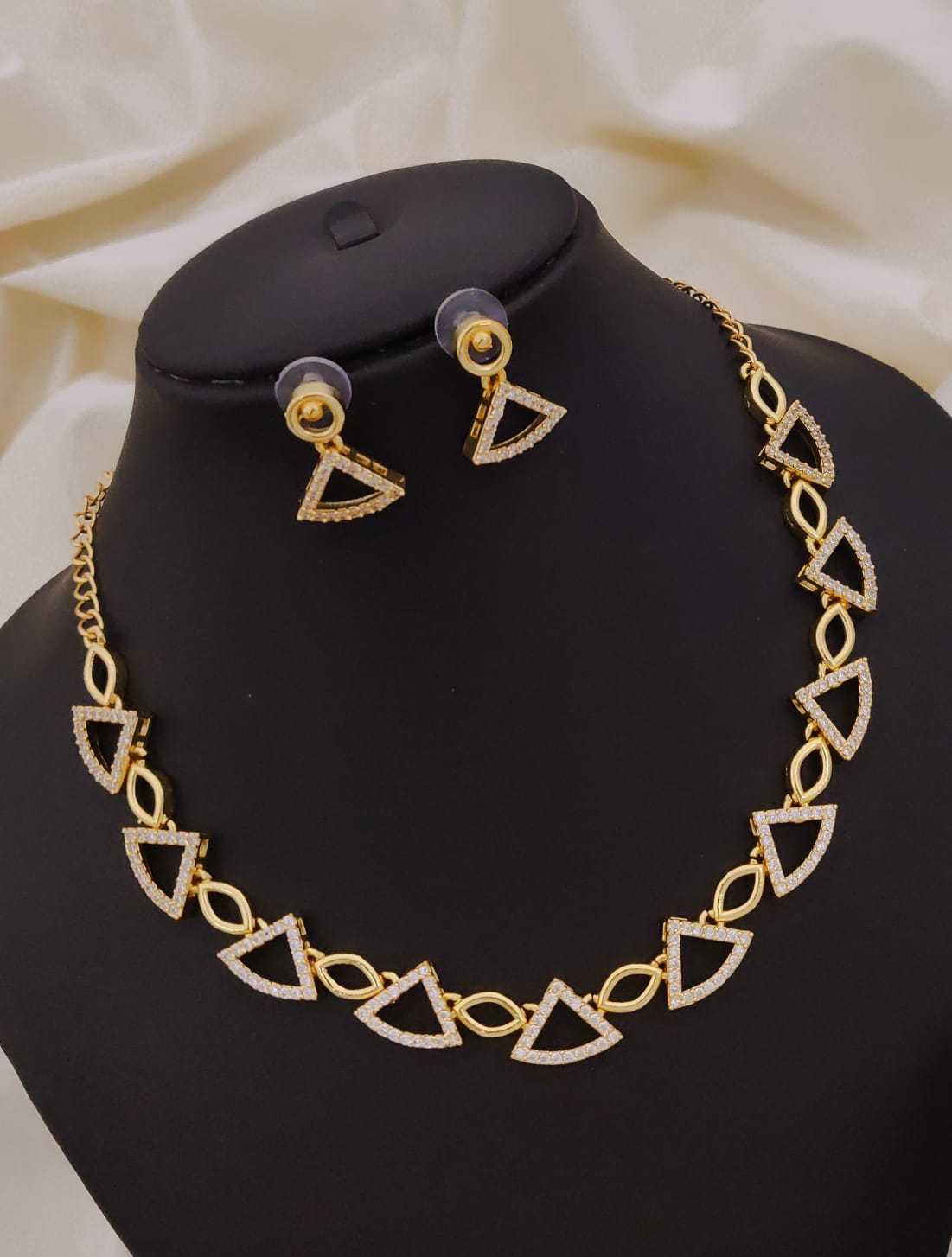 YNF Wholesale Brass Necklaces Set  | Surat Manufacturer