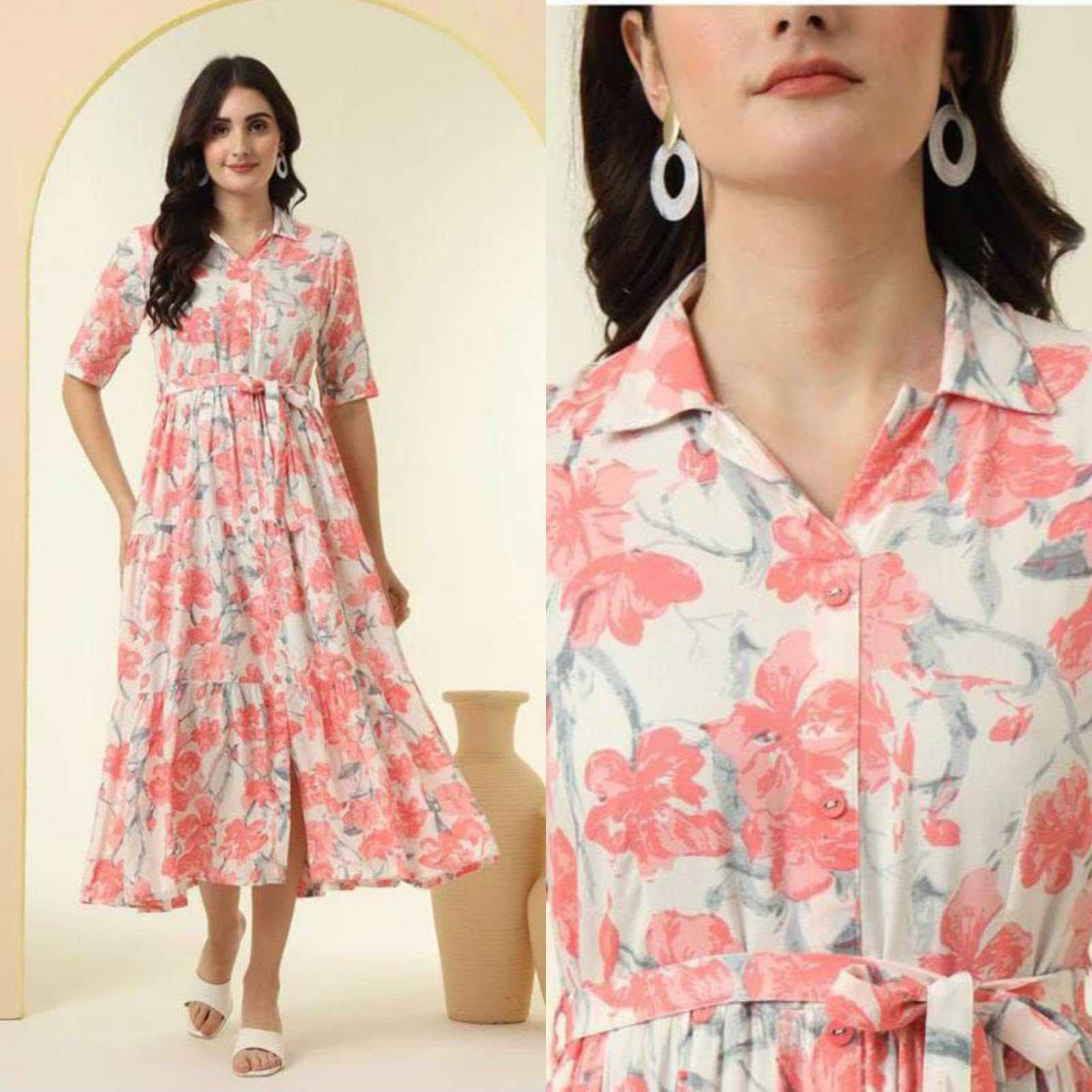 YNF Wholesale Rayon Designer Kurtis  | Surat Manufacturer