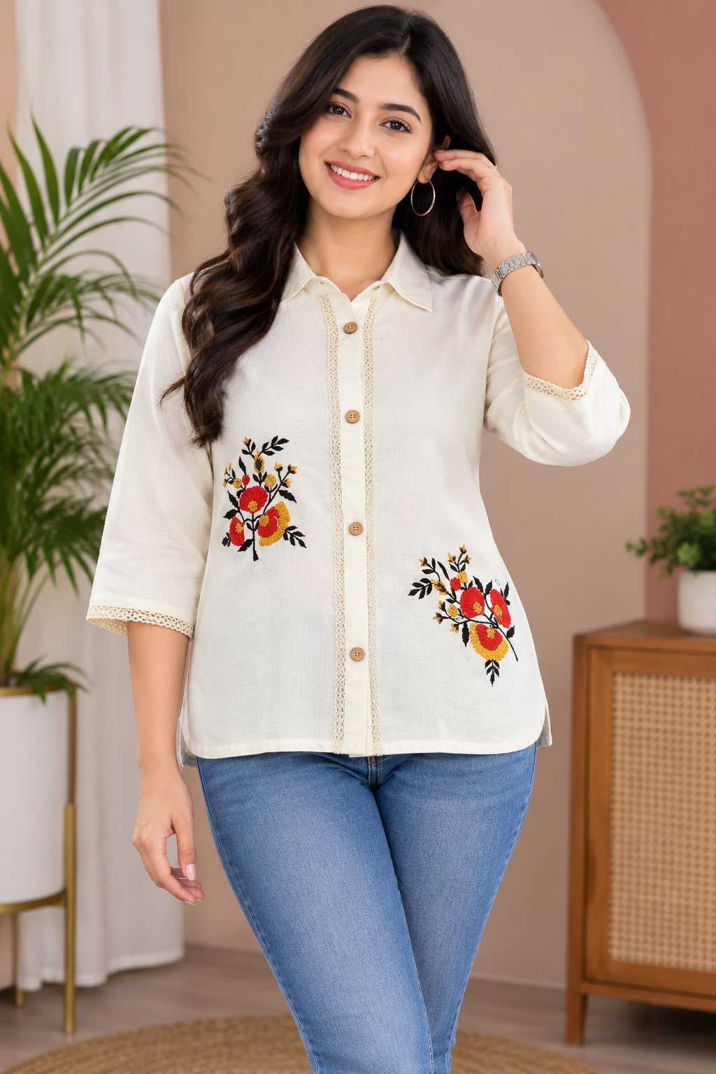 YNF Wholesale Cotton Tops  | Surat Manufacturer