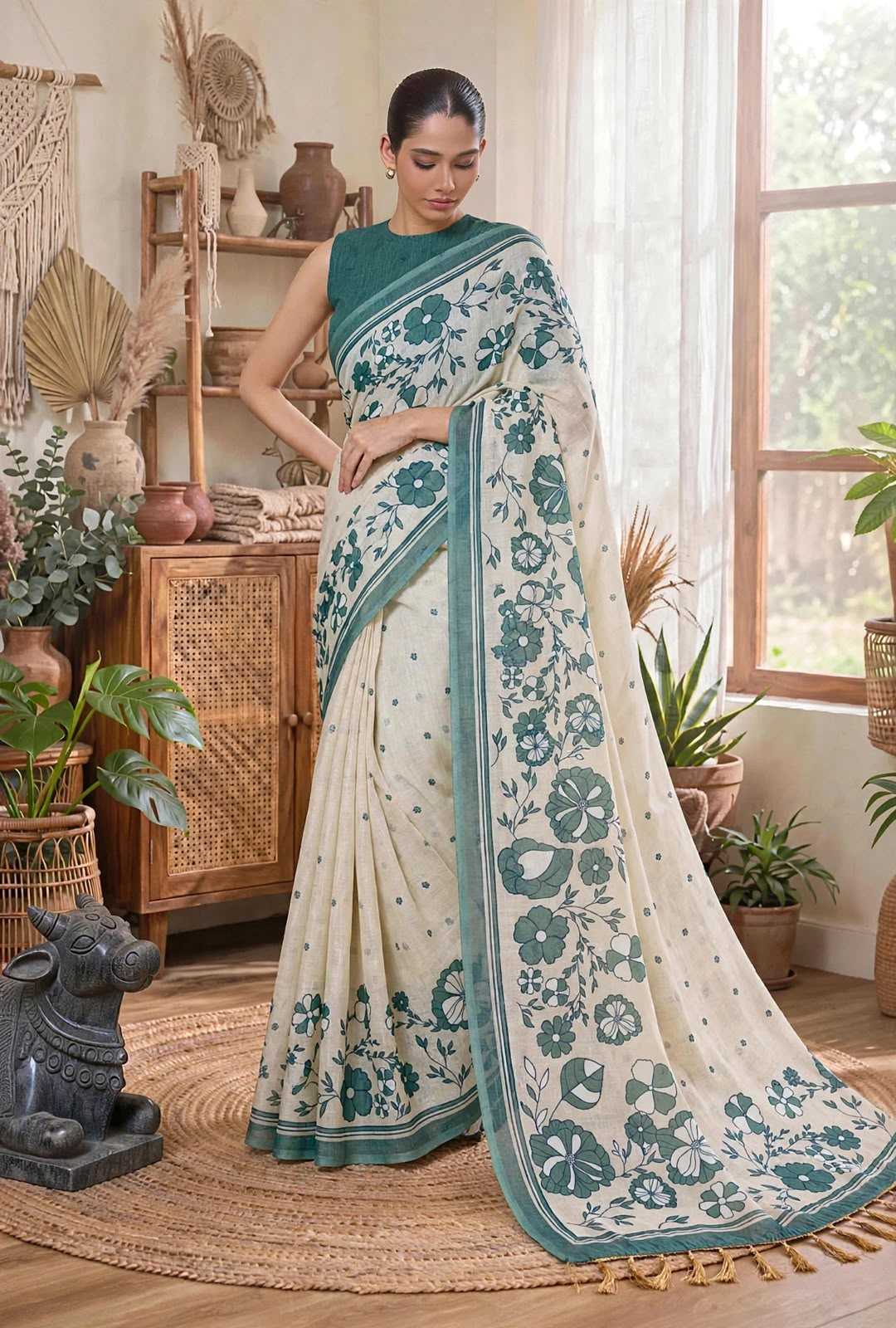 YNF Wholesale Soft Cotton Fancy Sarees  | Surat Manufacturer