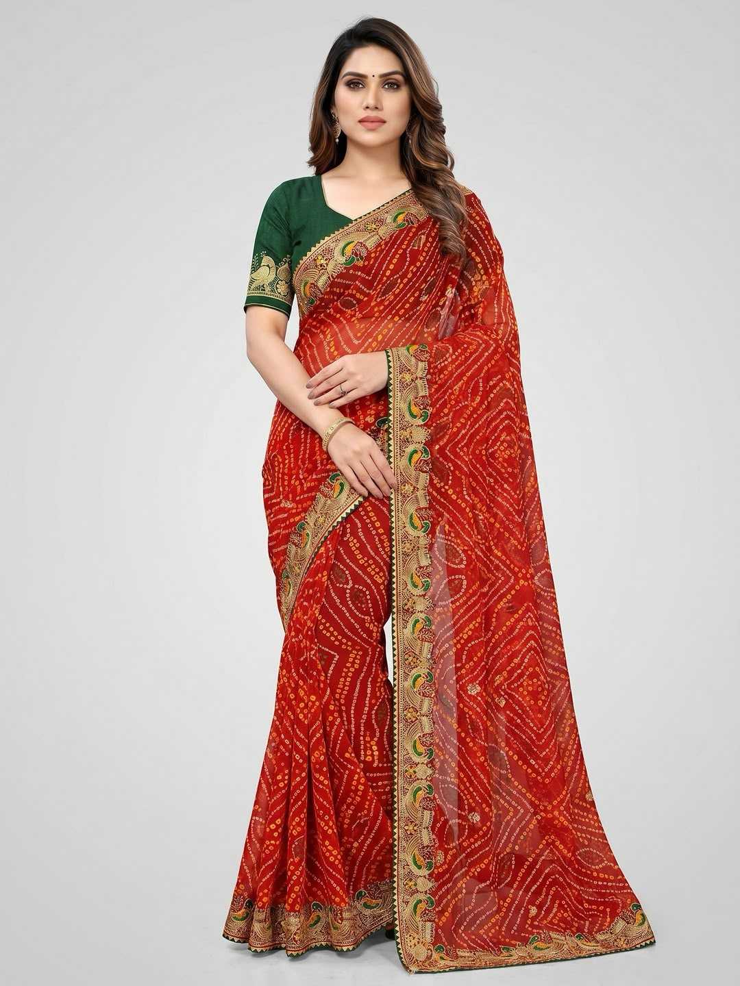 YNF Wholesale Georgette Georgette Sarees  | Surat Manufacturer