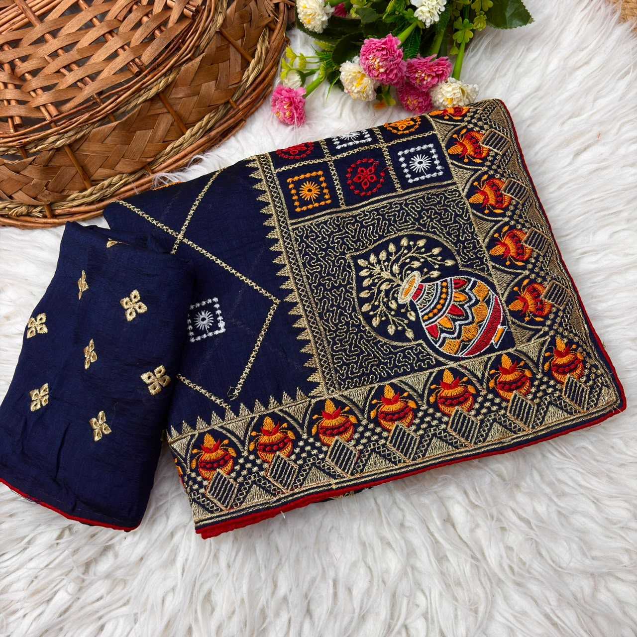 YNF Wholesale Soft Vichitra Party Wear Sarees  | Surat Manufacturer