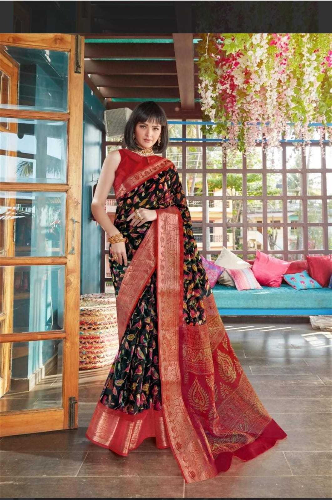 YNF Wholesale Organza Designer Sarees KESH183 With | Surat Manufacturer