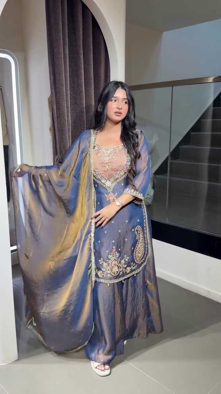 YNF Wholesale Dull Moss Embroidery Suits  | Surat Manufacturer