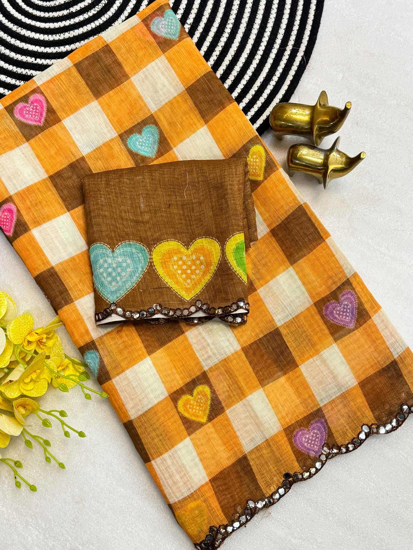 YNF Wholesale Cotton Printed Sarees  | Surat Manufacturer