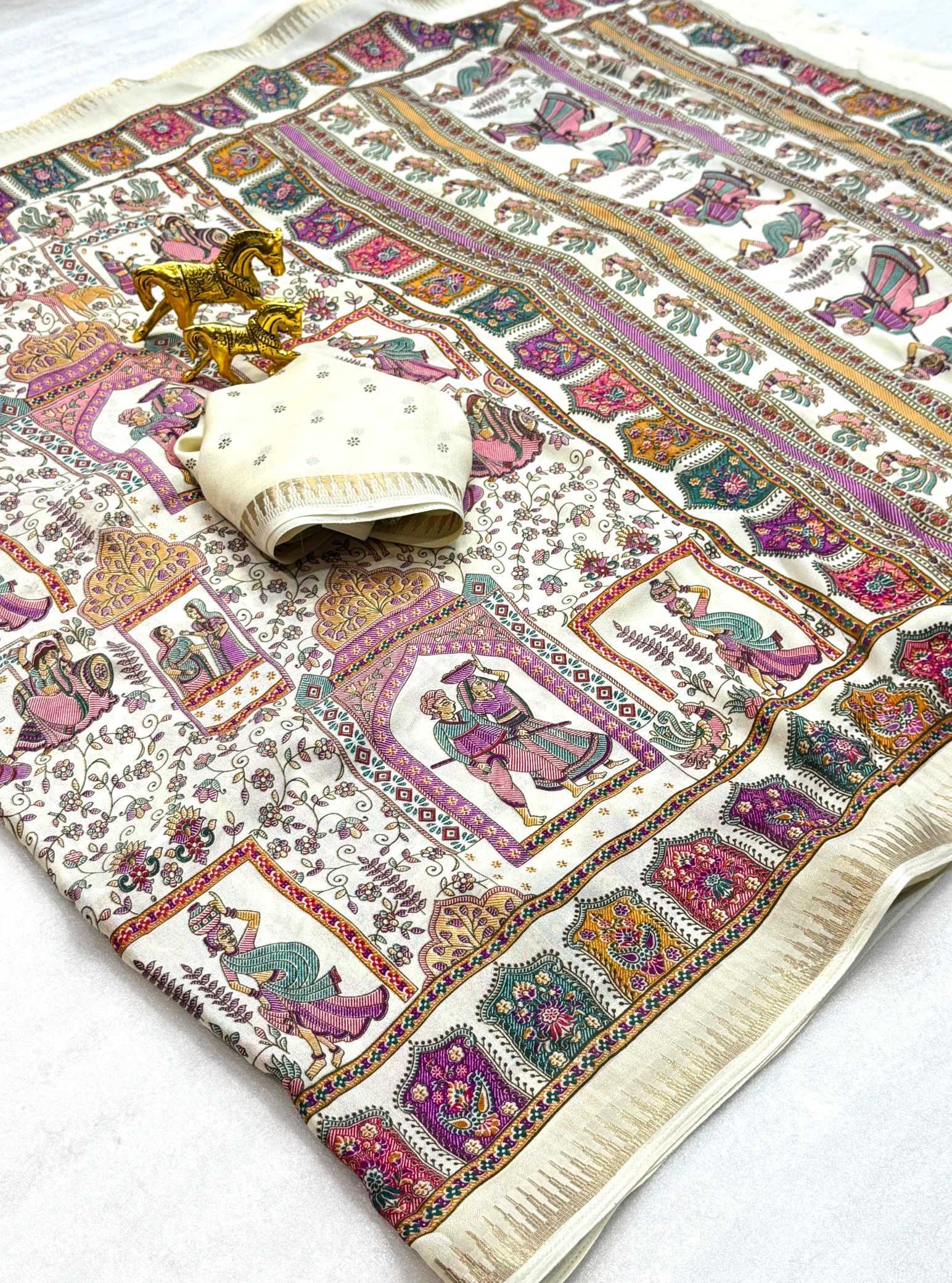 YNF Wholesale Dull Moss Designer Sarees KESH187 Isha | Surat Manufacturer