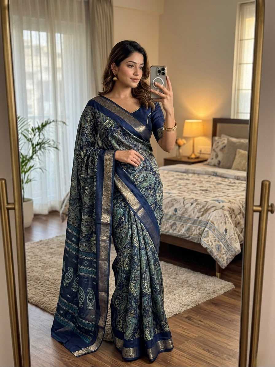 YNF Wholesale Silk Printed Sarees  | Surat Manufacturer