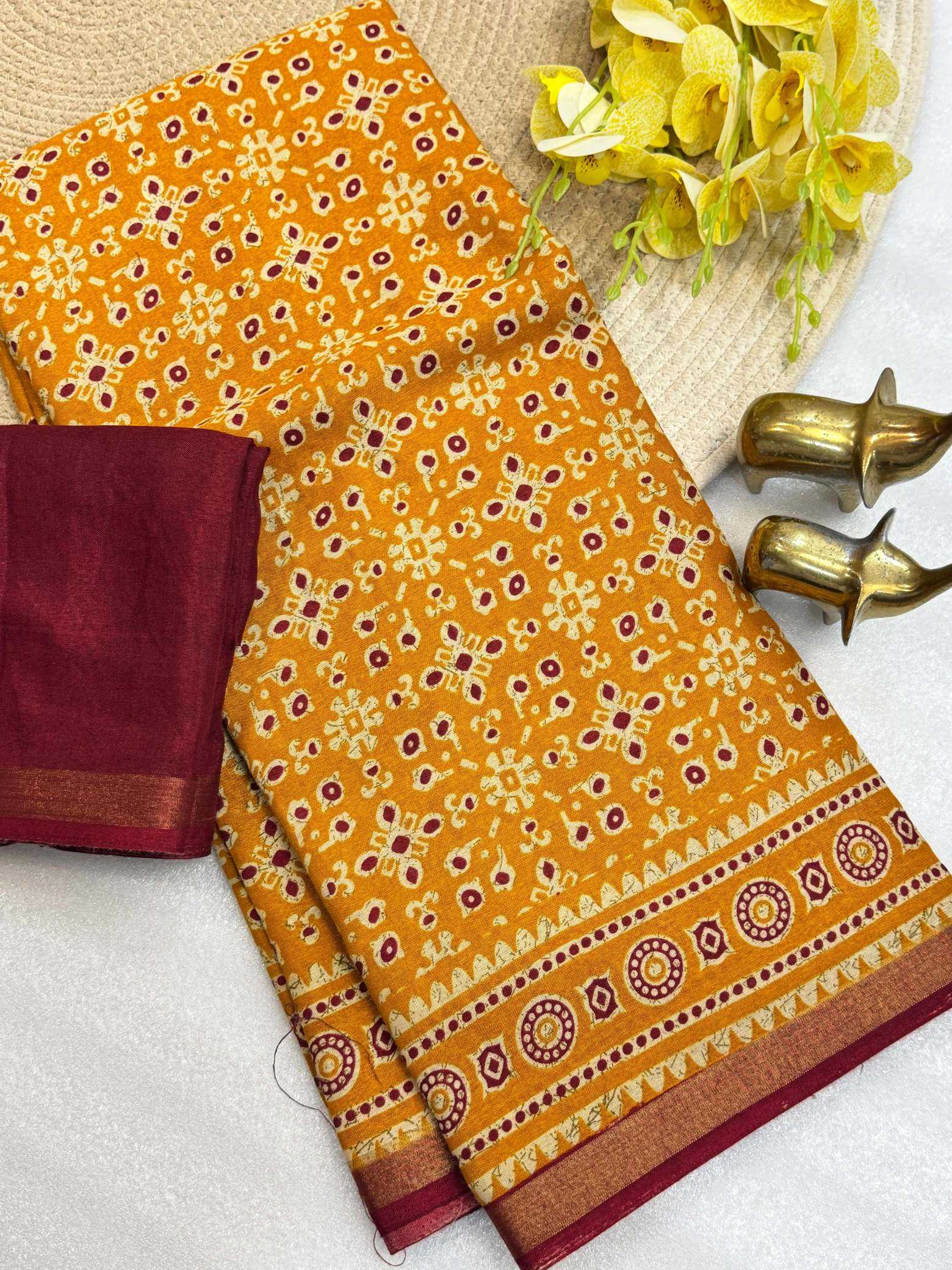 YNF Wholesale Cotton Designer Sarees KESH187 Panika | Surat Manufacturer