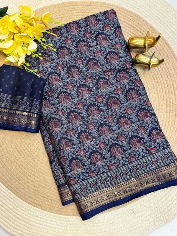 YNF Wholesale Cotton Printed Sarees  | Surat Manufacturer