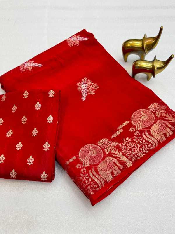 YNF Wholesale Viscose Jacquard Saree KESH187 Silk | Surat Manufacturer