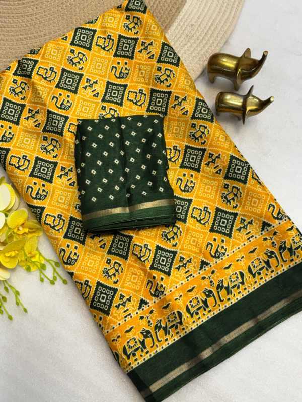 YNF Wholesale Patola Silk Designer Sarees  | Surat Manufacturer