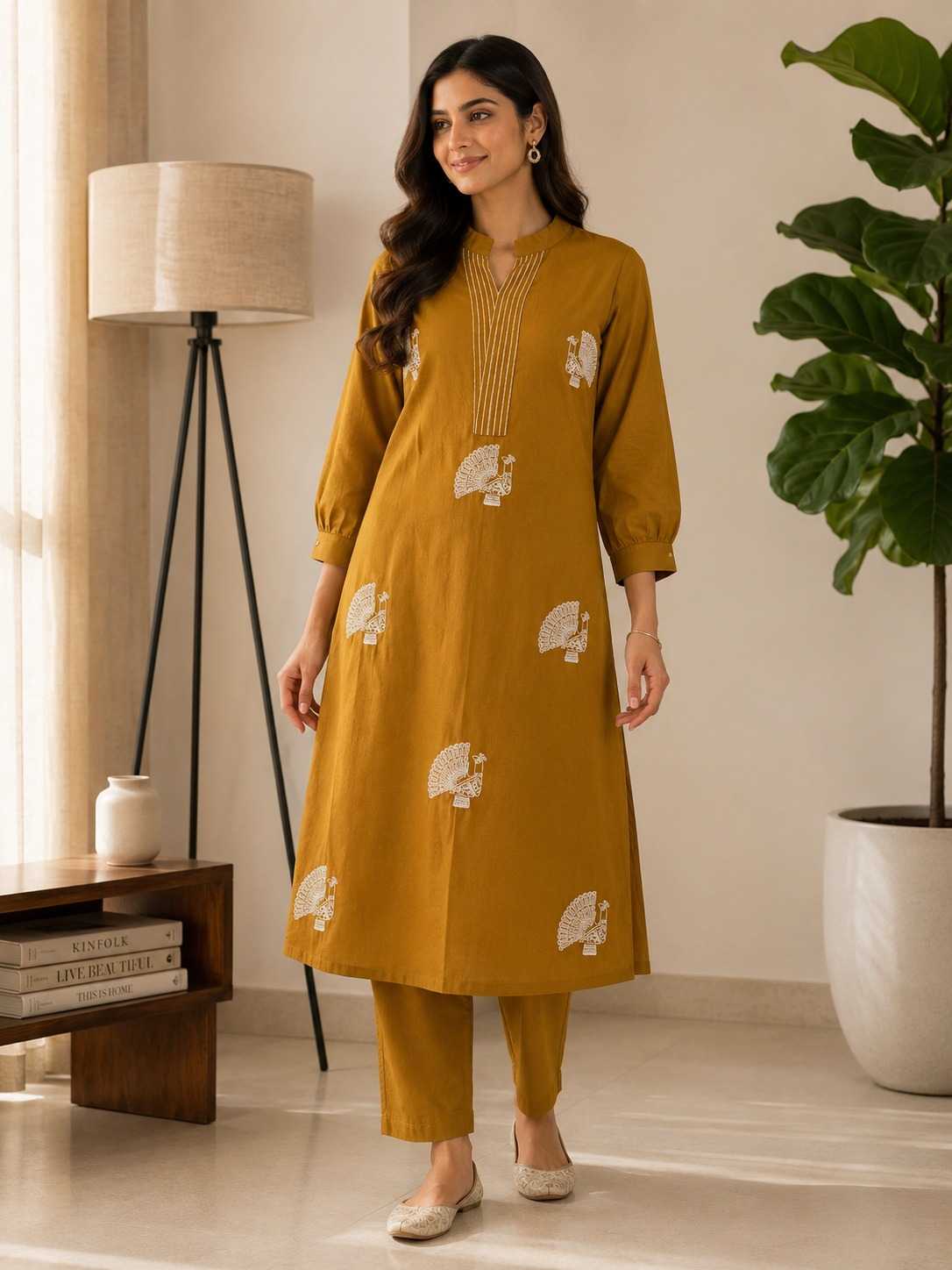 YNF Wholesale Cotton Designer Kurtis  | Surat Manufacturer