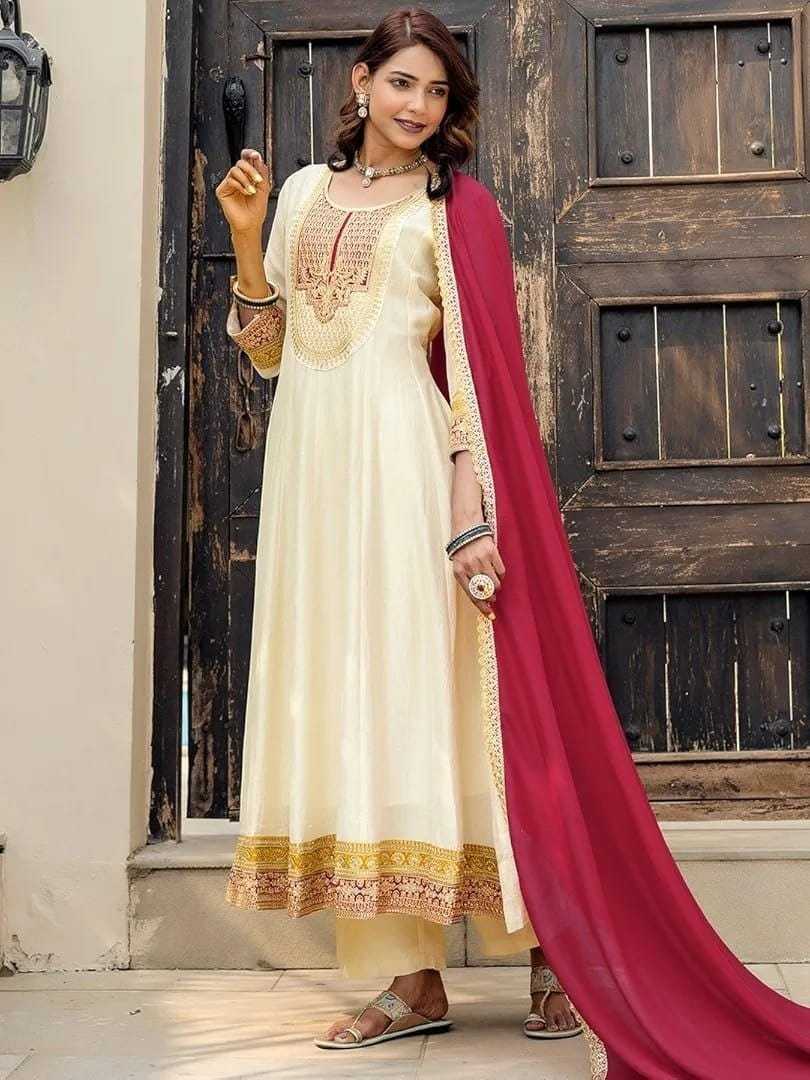 YNF Wholesale Vichitra Silk Designer Kurtis  | Surat Manufacturer