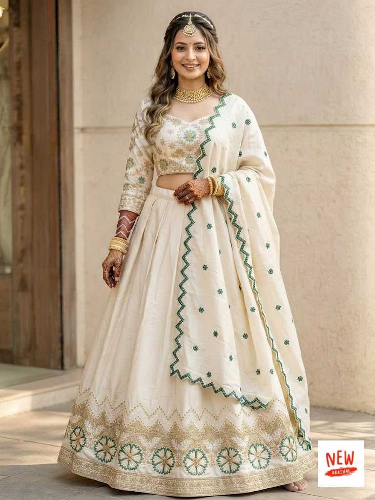YNF Wholesale Cotton Zari Work Lehenga  | Surat Manufacturer