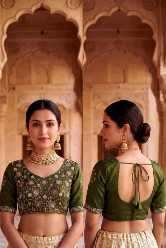 YNF Wholesale Silk Cotton Designer Blouse  | Surat Manufacturer
