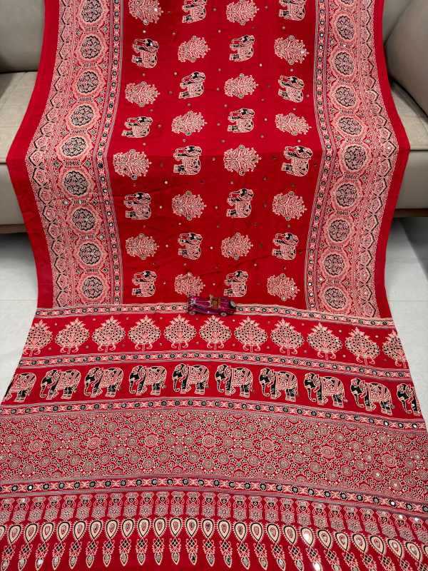 YNF Wholesale Japan Sartin Designer Sarees  | Surat Manufacturer