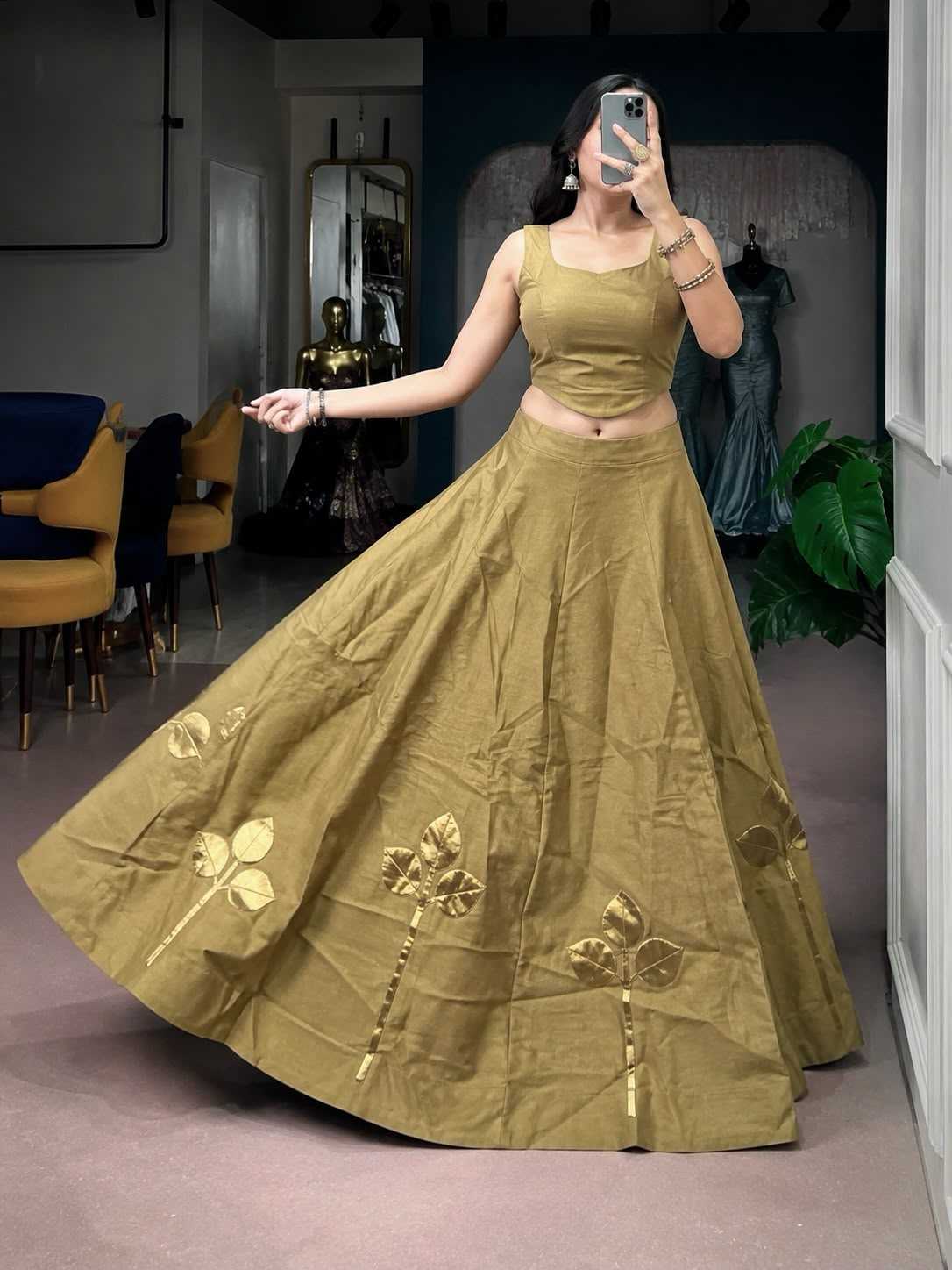 YNF Wholesale Cotton Designer Lehenga  | Surat Manufacturer