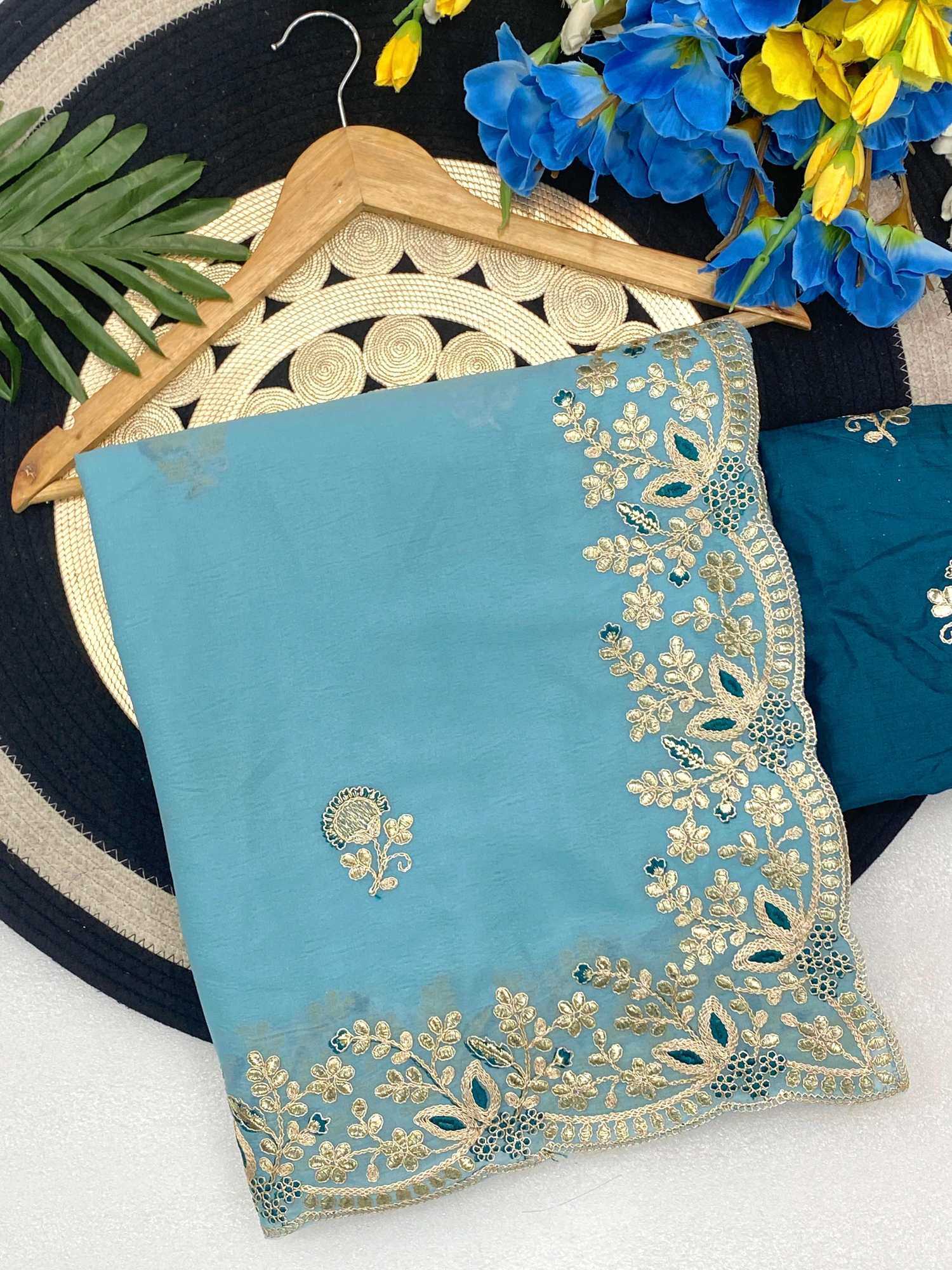 YNF Wholesale Georgette Georgette Sarees  | Surat Manufacturer