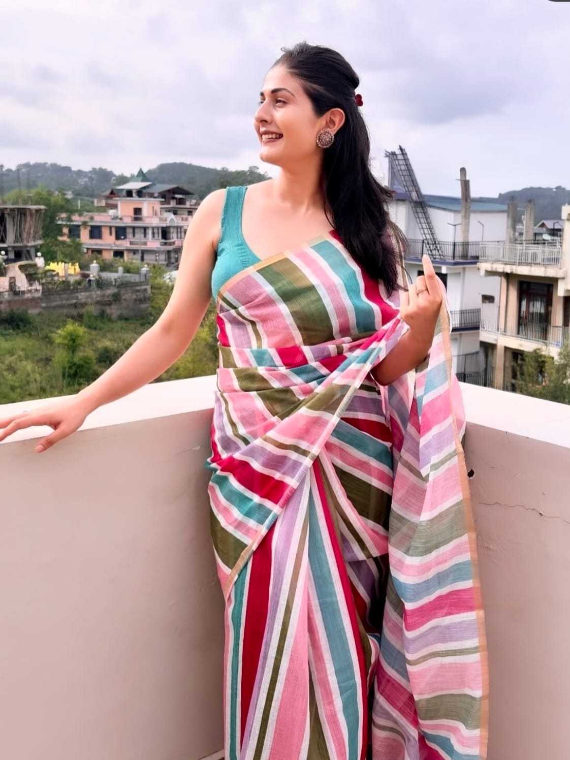 YNF Wholesale Cotton Printed Sarees KESH207 Navrisha | Surat Manufacturer