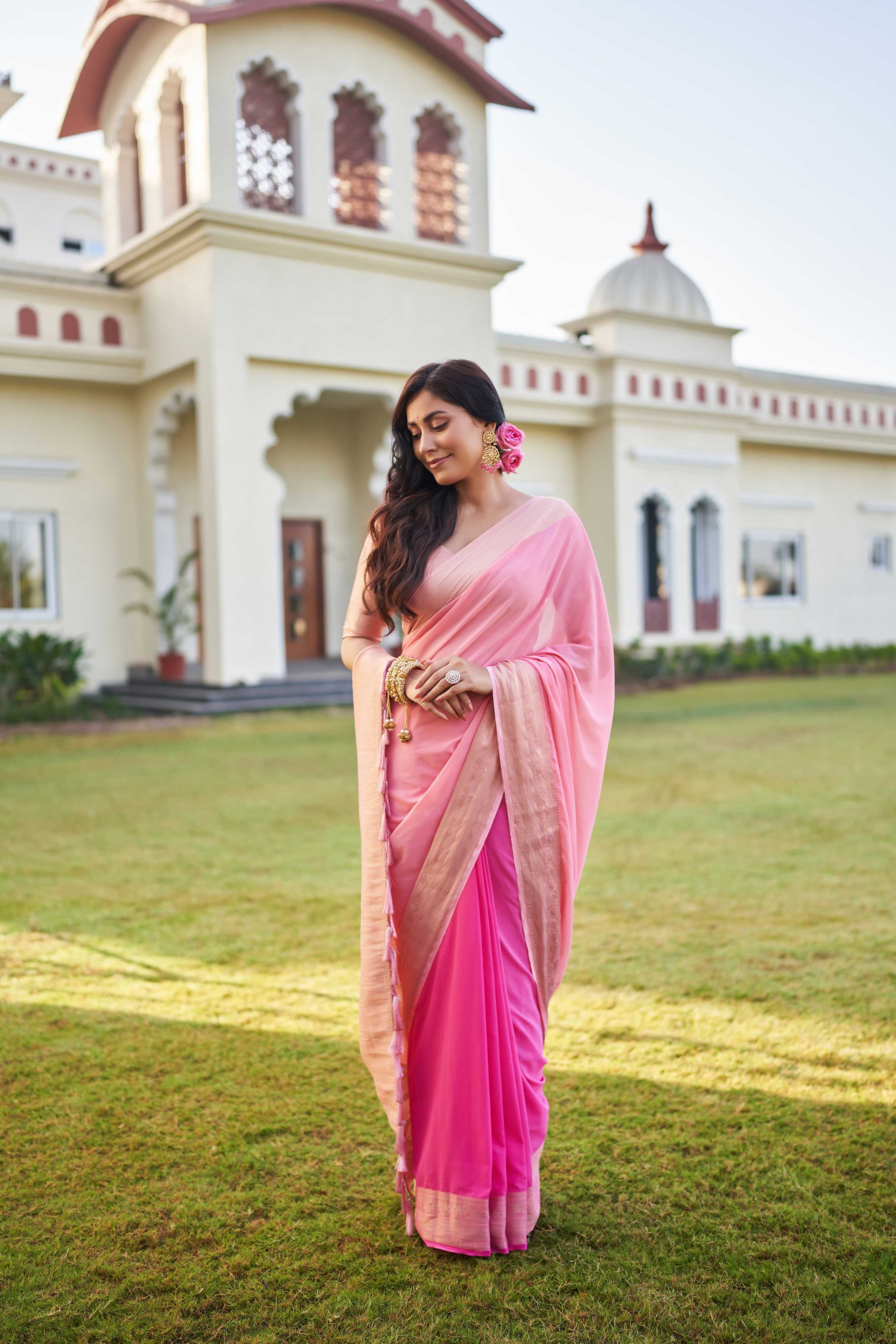 YNF Wholesale Georgette Georgette Sarees KESH208 ISHANI | Surat Manufacturer