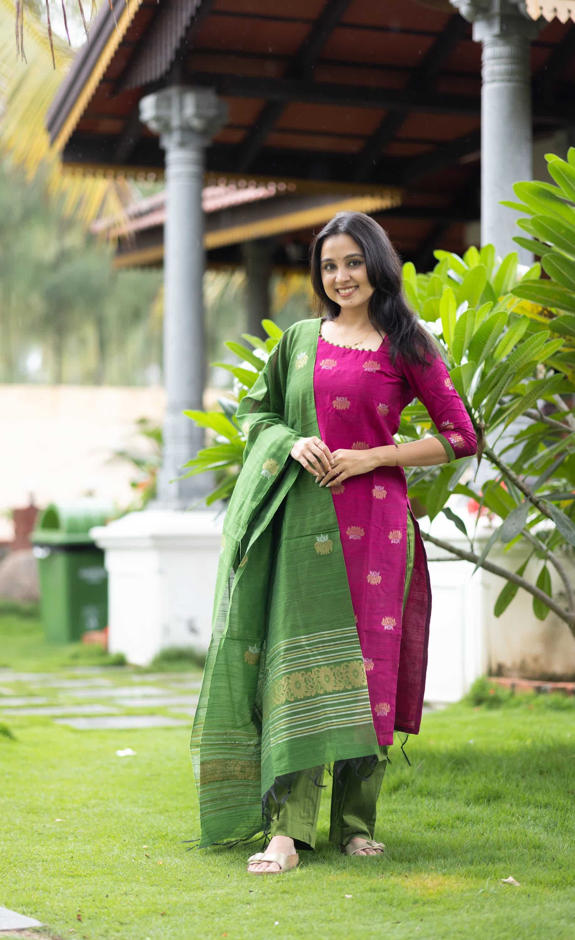 YNF Wholesale Cotton Party Wear Kurtis KESH209 ATHIRA | Surat Manufacturer