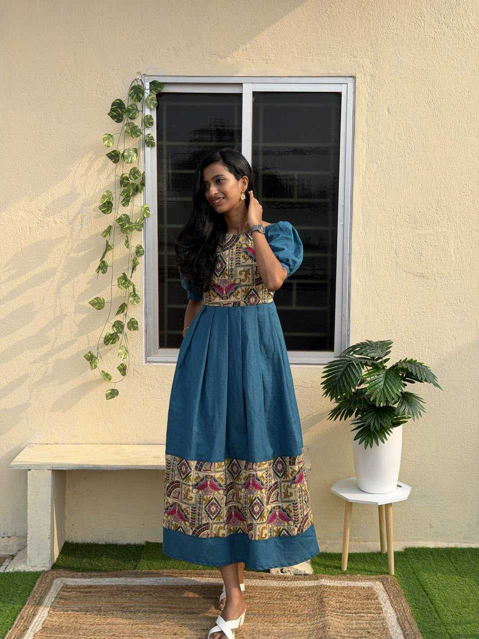 YNF Wholesale Slubby Casual Dresses KESH210 INDU | Surat Manufacturer