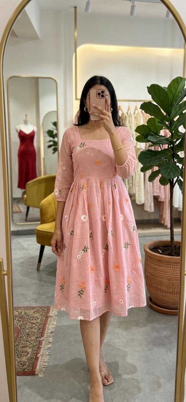 YNF Wholesale Chanderi Cotton Fancy Gowns  | Surat Manufacturer