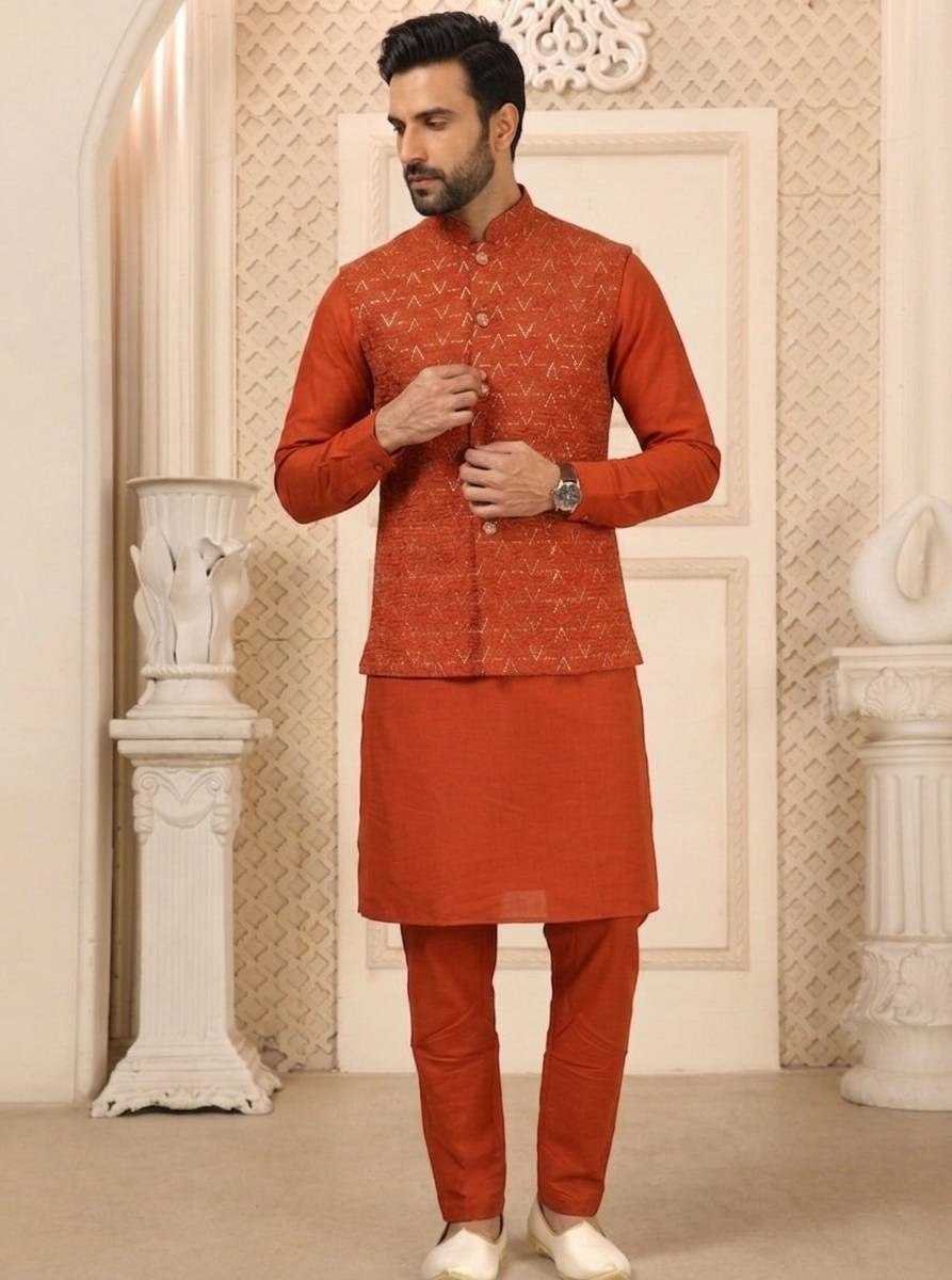 YNF Wholesale Heavy Roman Silk Mens Kurtas KESH213 320 | Surat Manufacturer