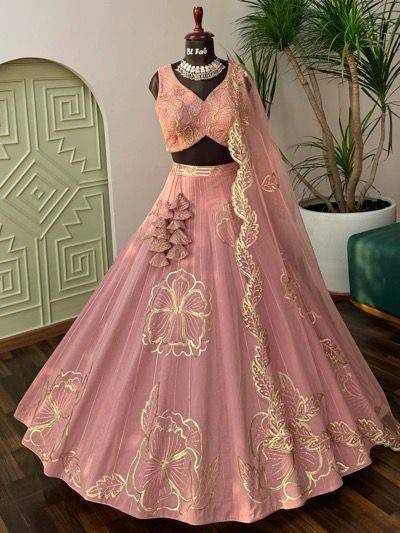 YNF Wholesale Fancy Embroidered Lehenga KESH213 330 | Surat Manufacturer
