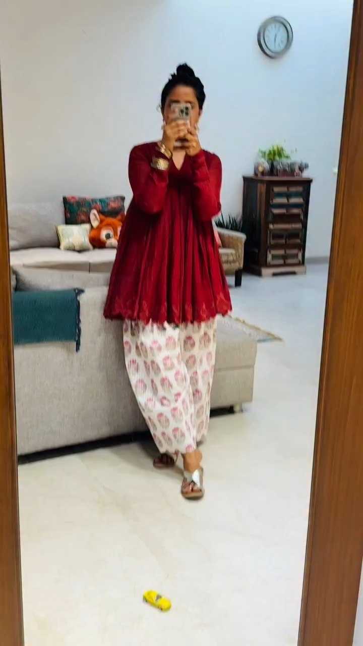 YNF Wholesale Chanderi Soft Party Wear Kurtis KESH215 1480 | Surat Manufacturer