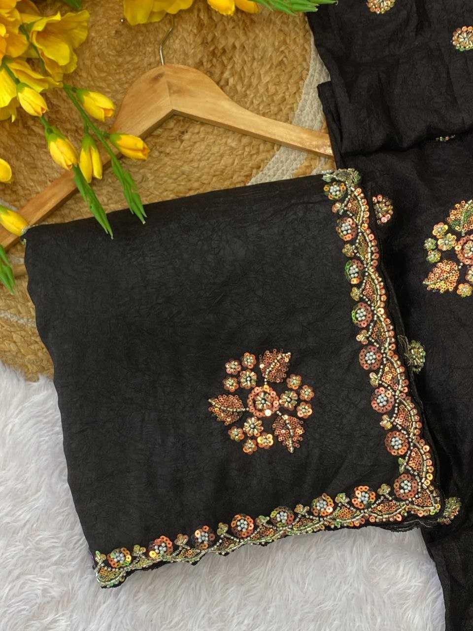 YNF Wholesale Cotton Hand Work Sarees  | Surat Manufacturer