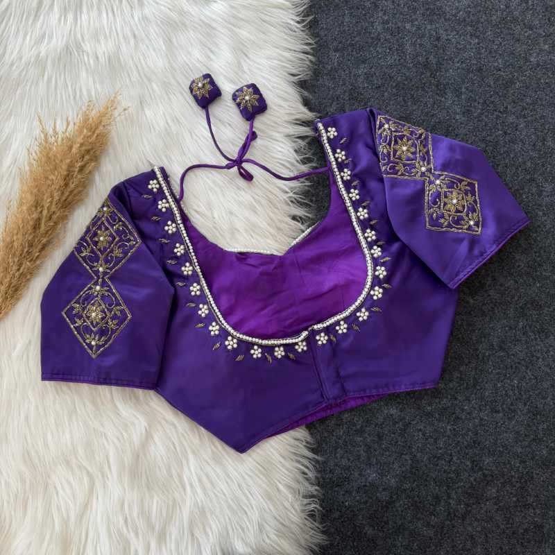 YNF Wholesale Soft Silk Designer Blouse  | Surat Manufacturer