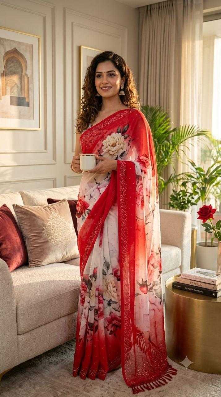 YNF Wholesale Georgette Designer Sarees KESH419 Aadhrisha | Surat Manufacturer