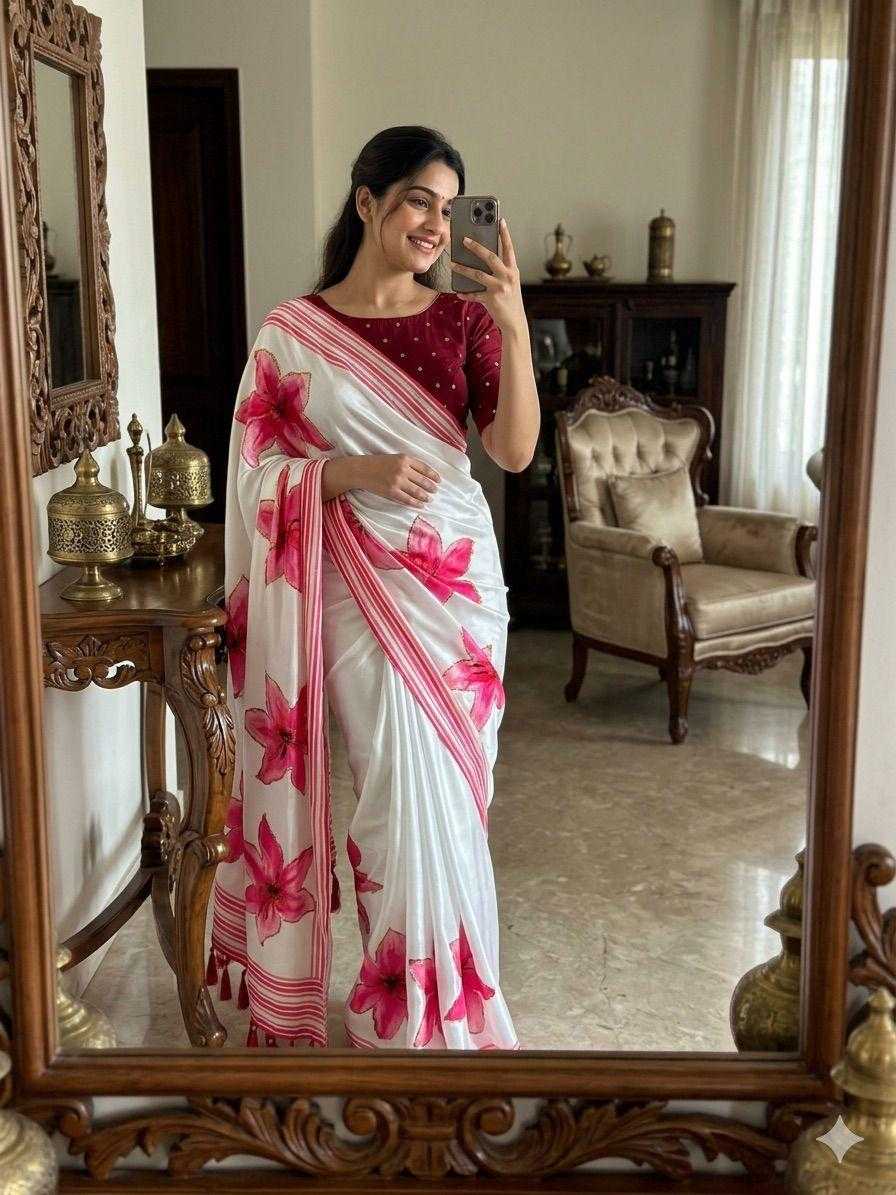 YNF Wholesale Chinon Silk Traditional Silk Sarees KESH419 Adhishaya | Surat Manufacturer