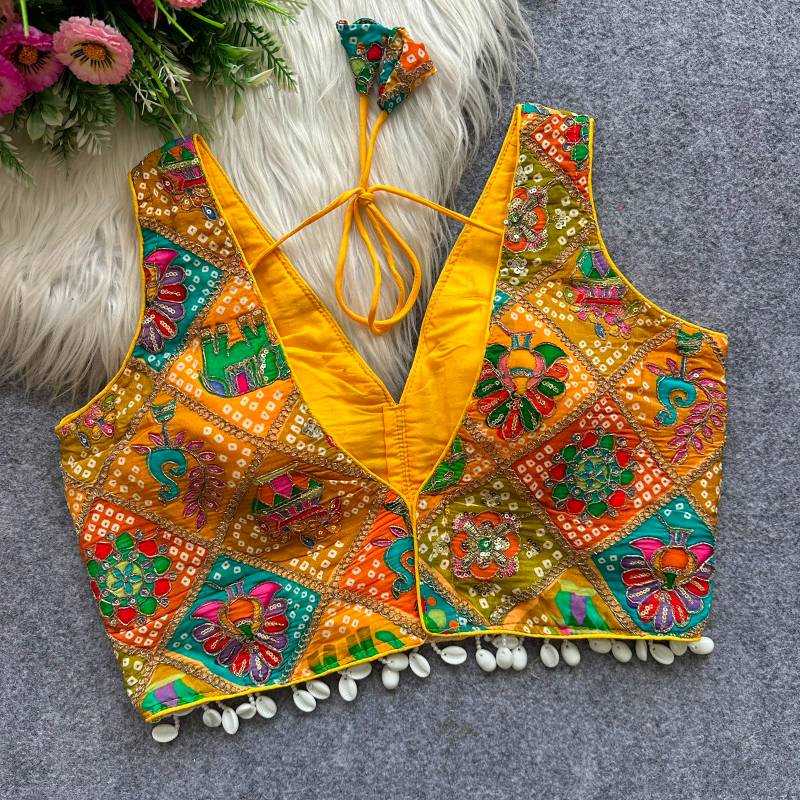 YNF Wholesale Crepe Silk Designer Blouse KESH426 Malini | Surat Manufacturer