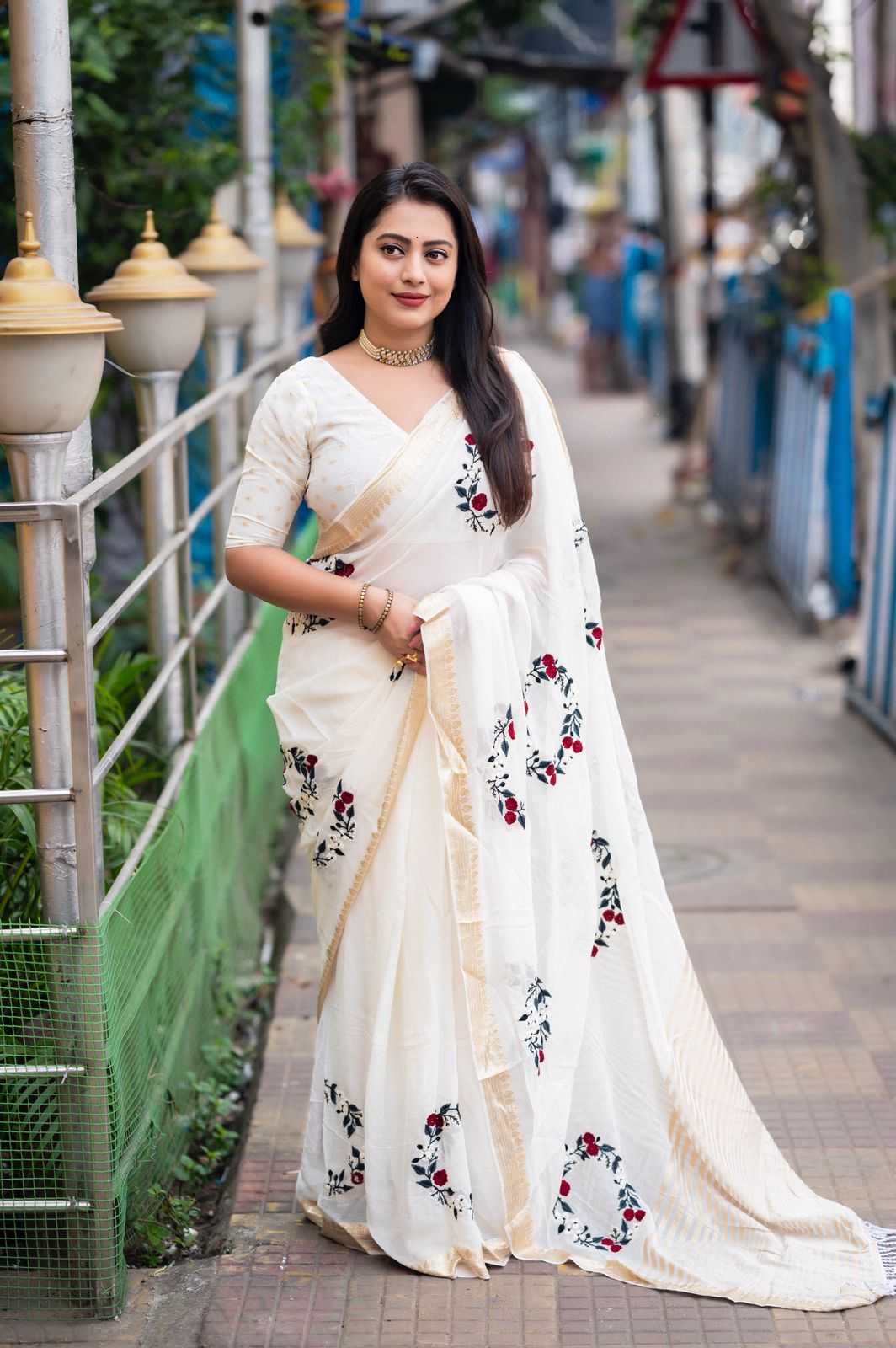 YNF Wholesale Georgette Georgette Sarees KESH433 612 | Surat Manufacturer 1