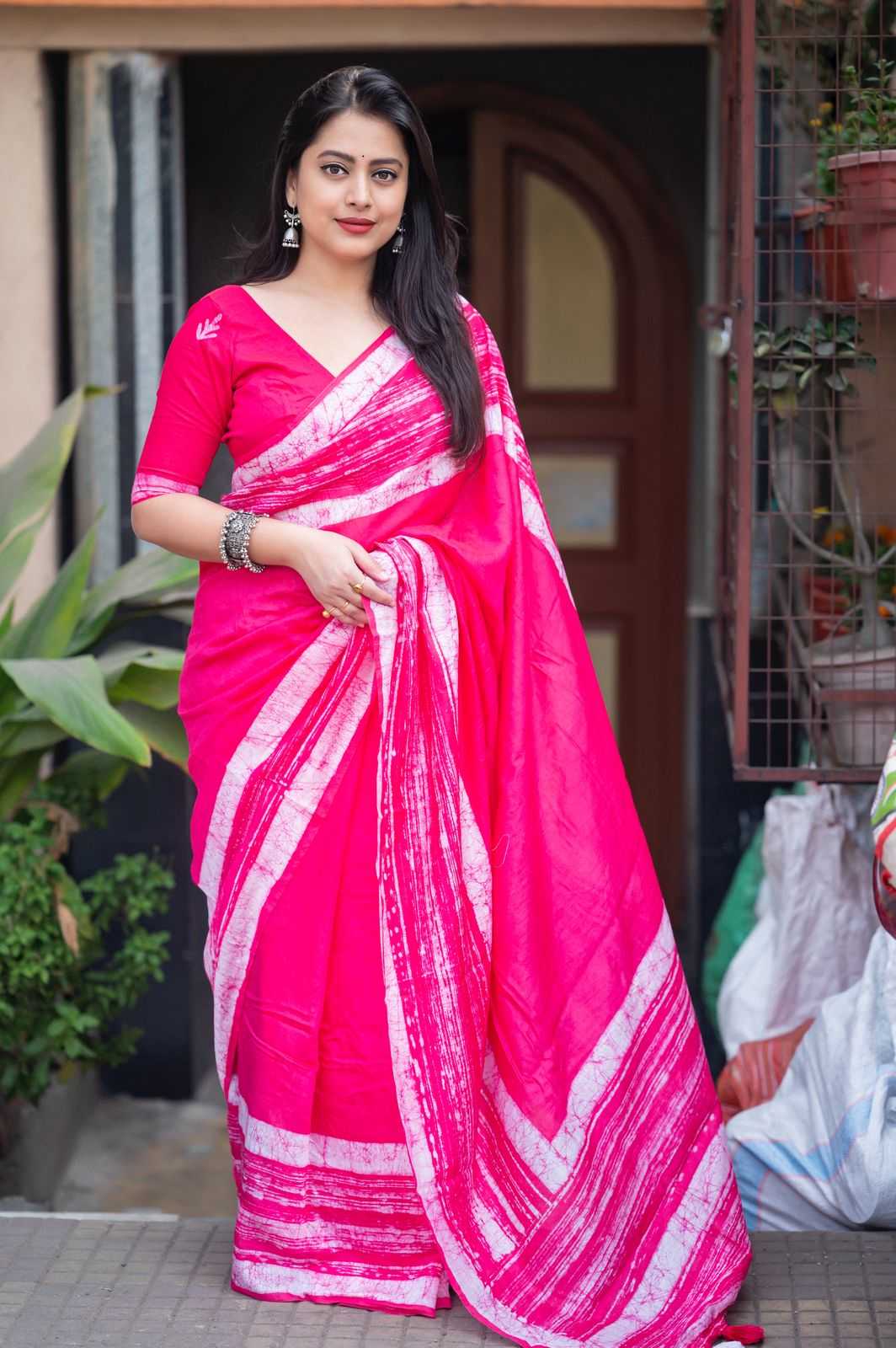 YNF Wholesale Cotton Designer Sarees  | Surat Manufacturer