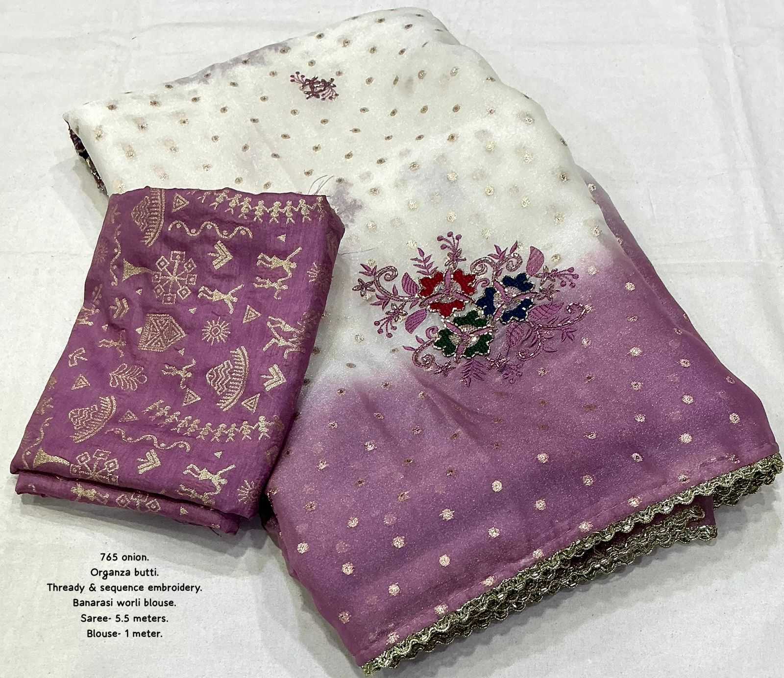YNF Wholesale Organza Organza Sarees  | Surat Manufacturer