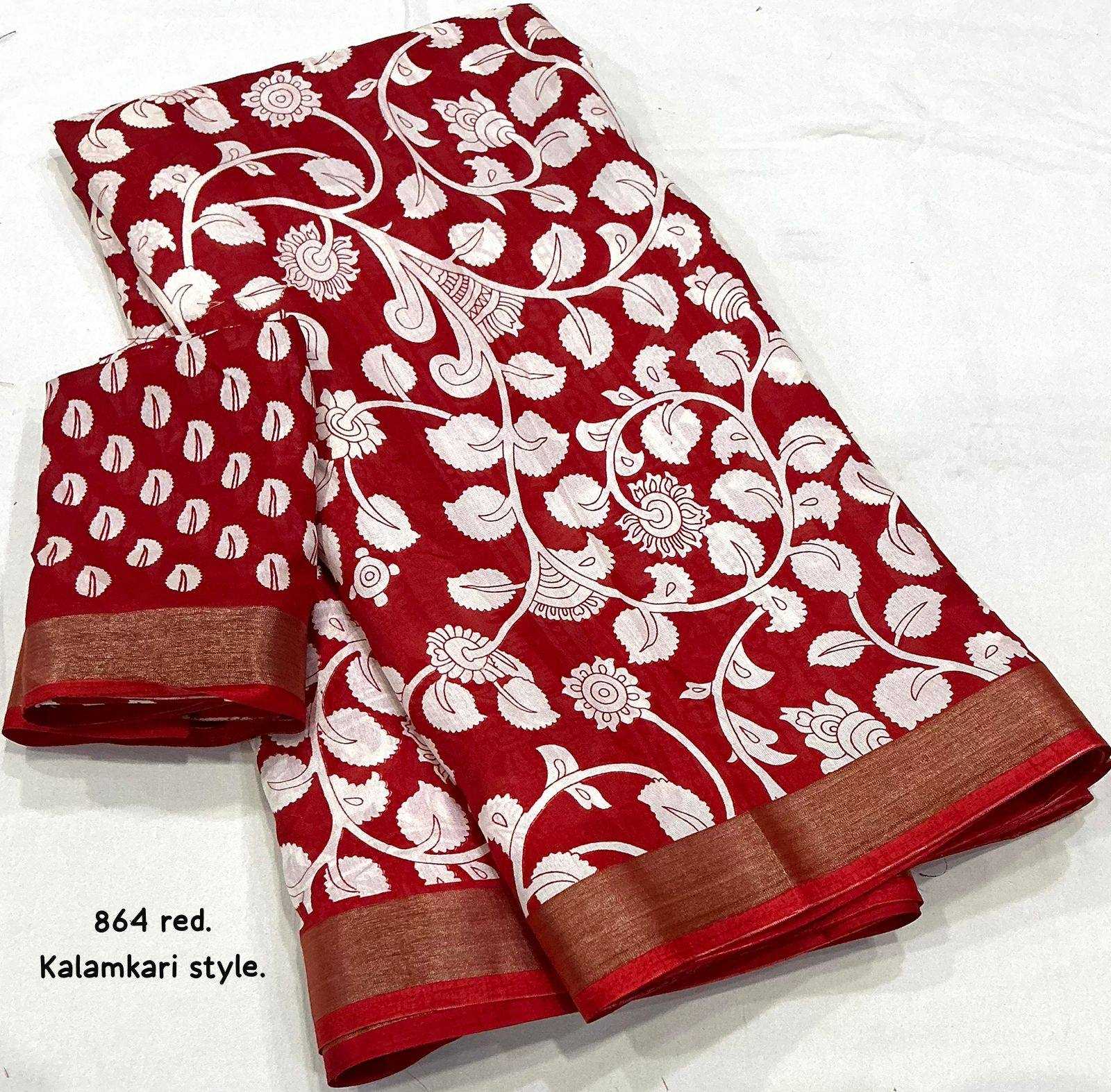 YNF Wholesale Cotton Printed Sarees KESH433 864 | Surat Manufacturer