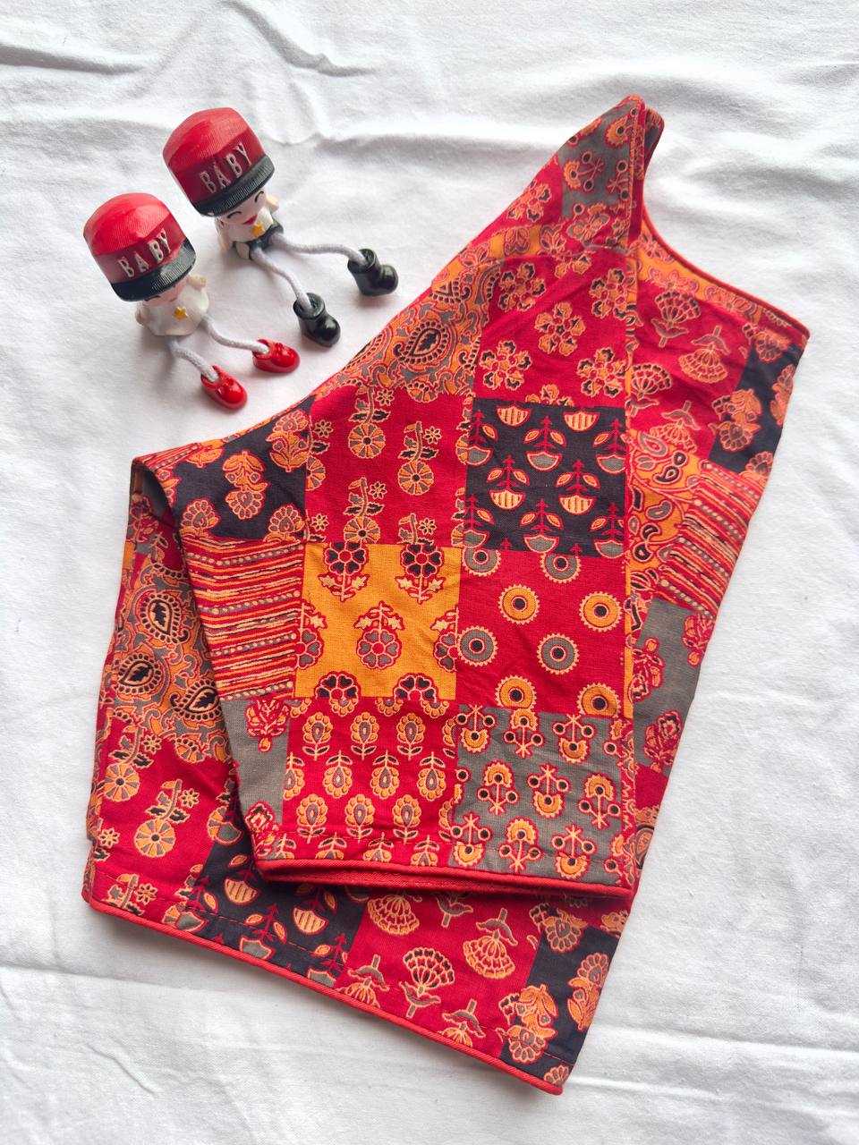 YNF Wholesale Soft Cotton Printed Blouse  | Surat Manufacturer