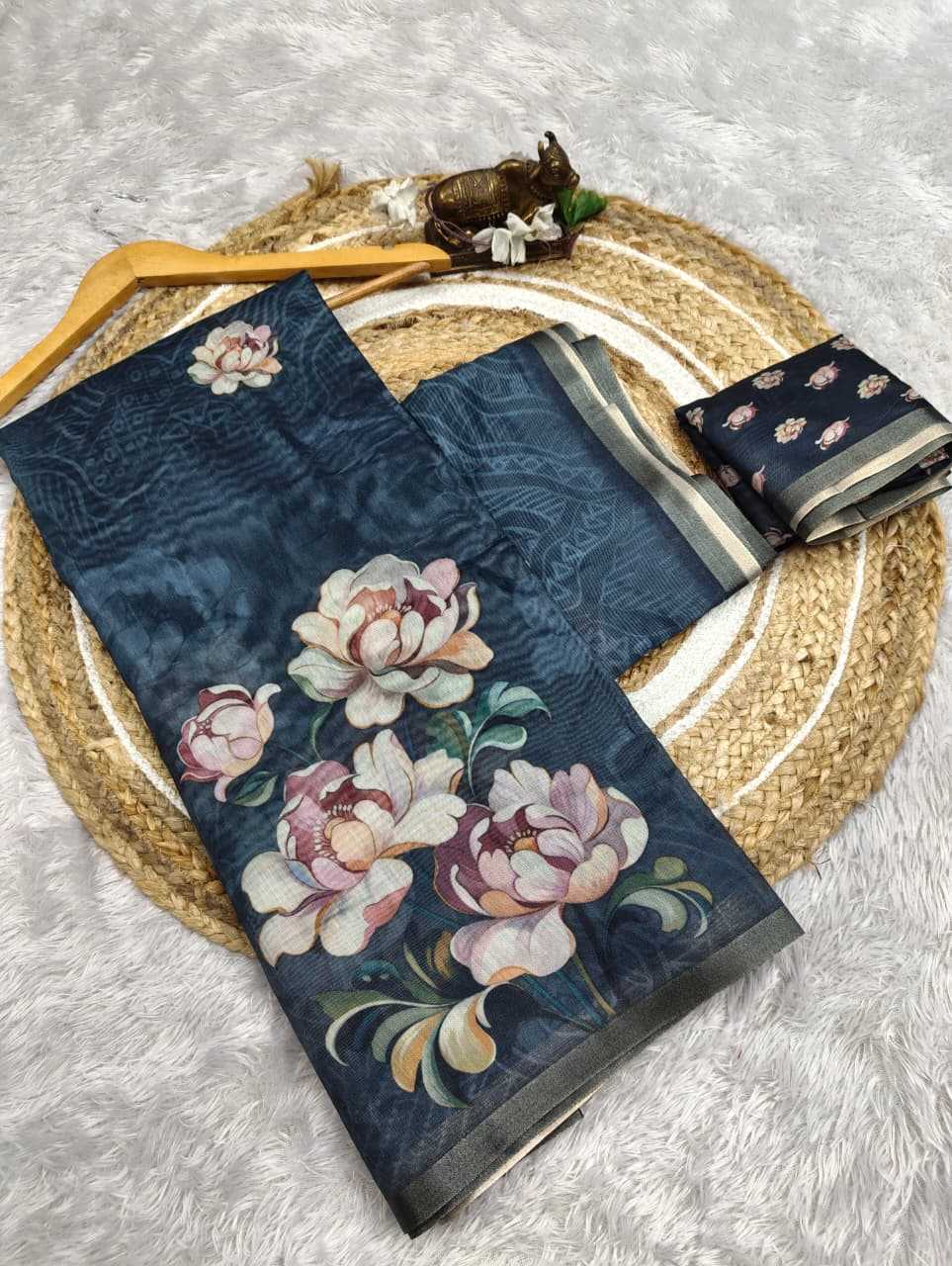 YNF Wholesale Chanderi Soft Printed Sarees  | Surat Manufacturer