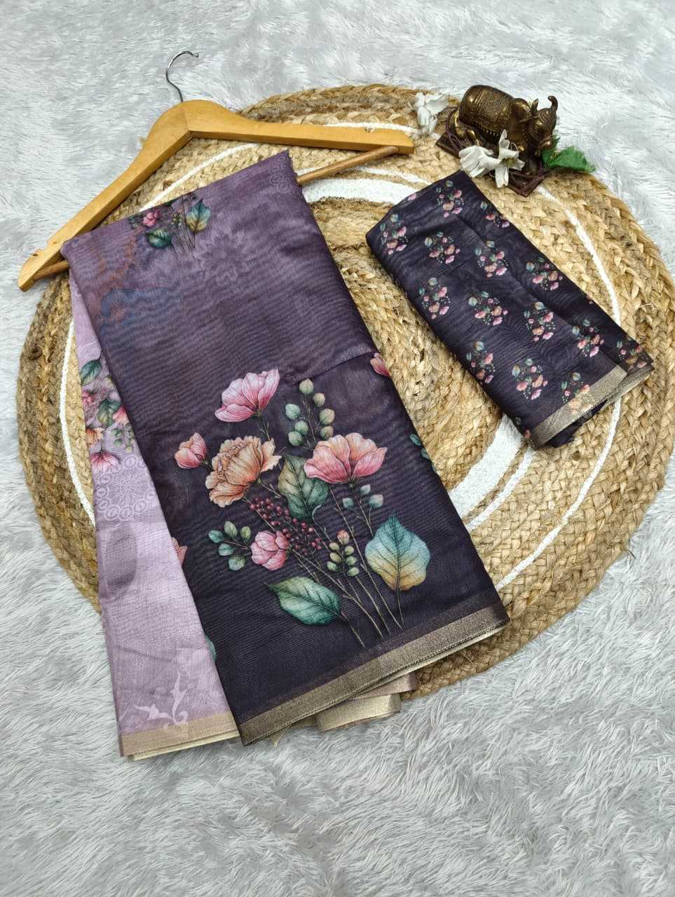 YNF Wholesale Chanderi Soft Printed Sarees  | Surat Manufacturer