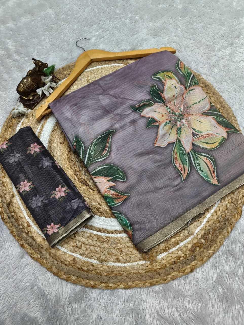 YNF Wholesale Chanderi Soft Printed Sarees  | Surat Manufacturer