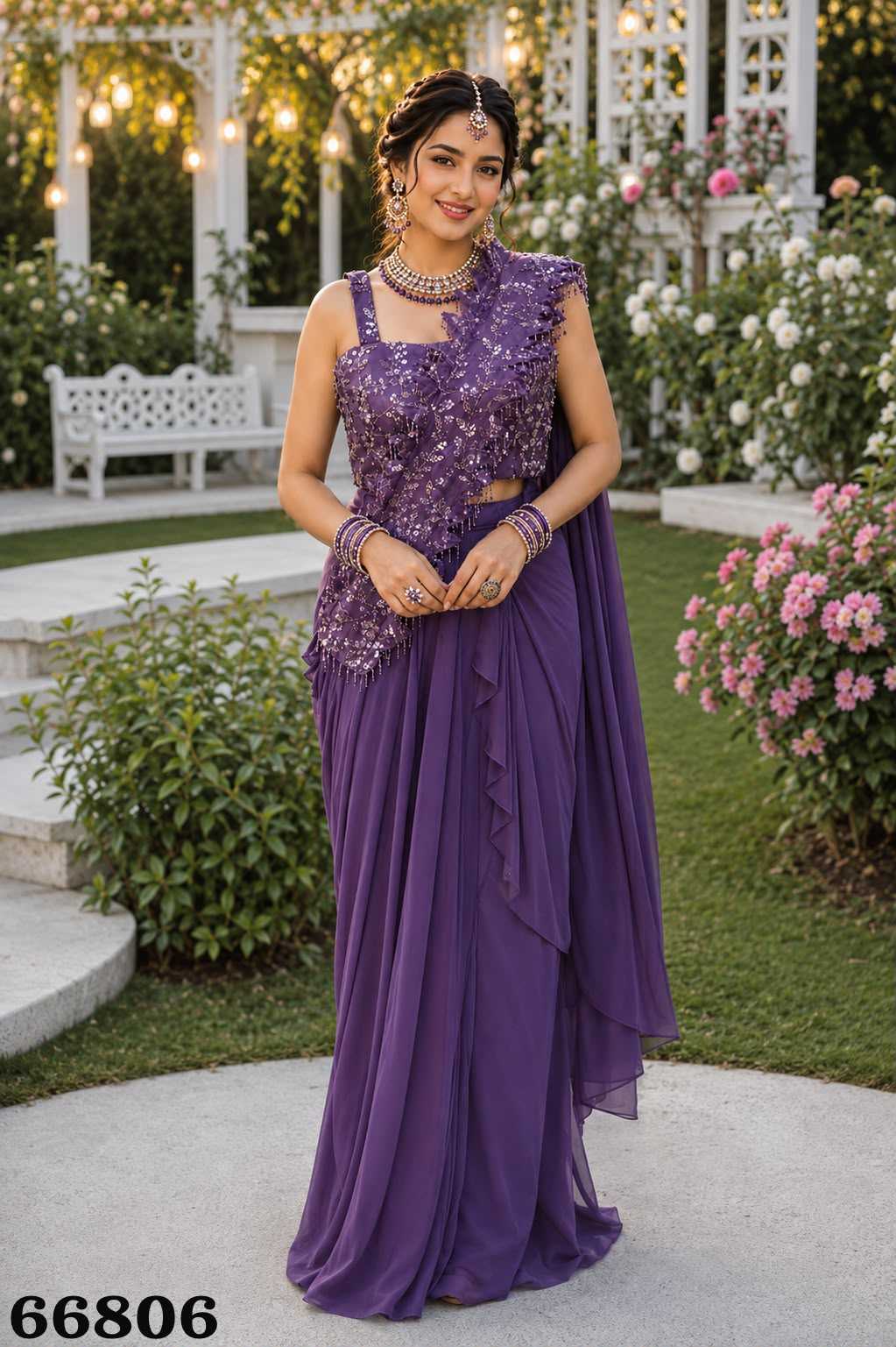 YNF Wholesale Georgette Designer Sarees  | Surat Manufacturer