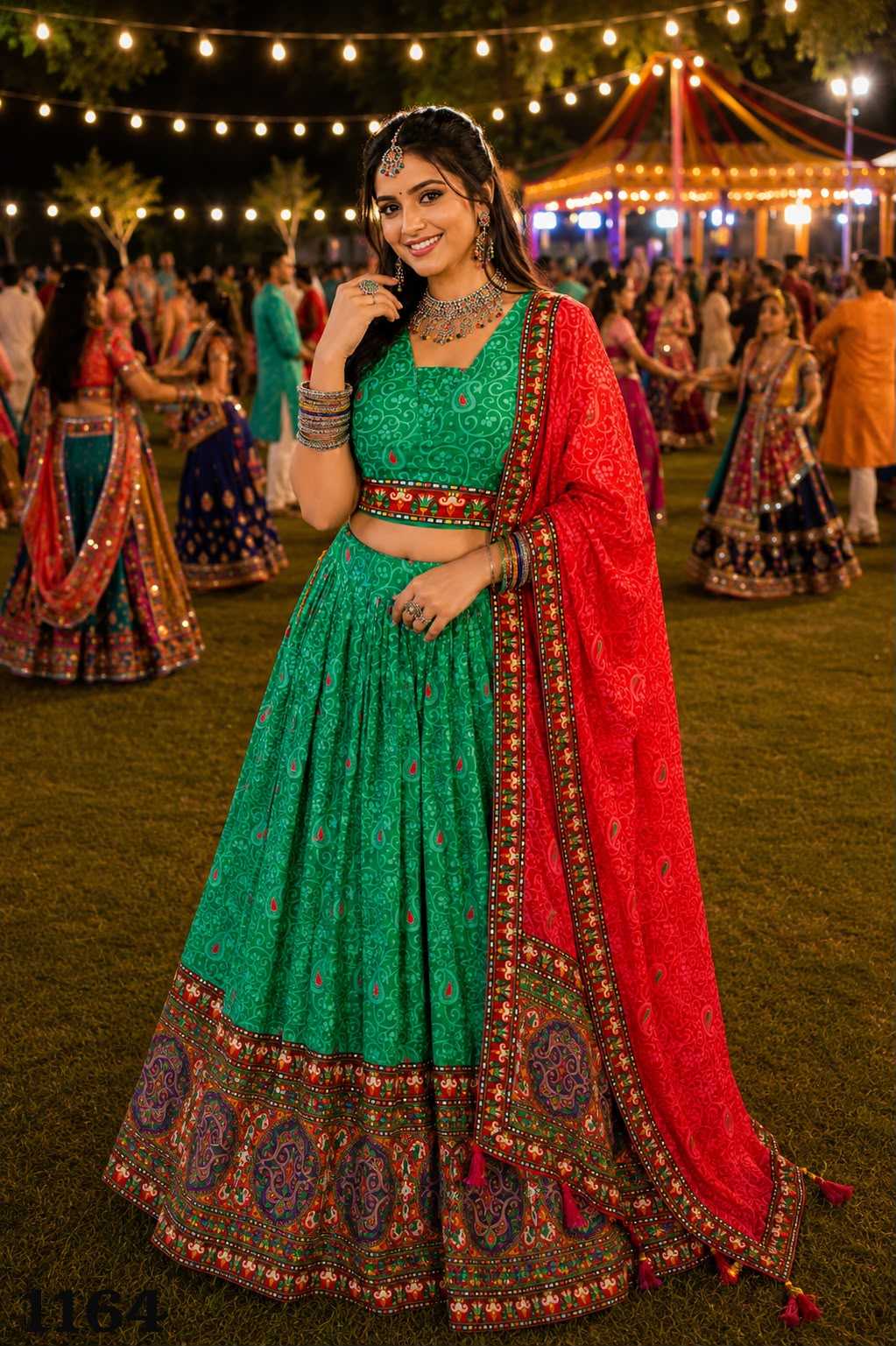 YNF Wholesale Crepe Designer Lehenga  | Surat Manufacturer