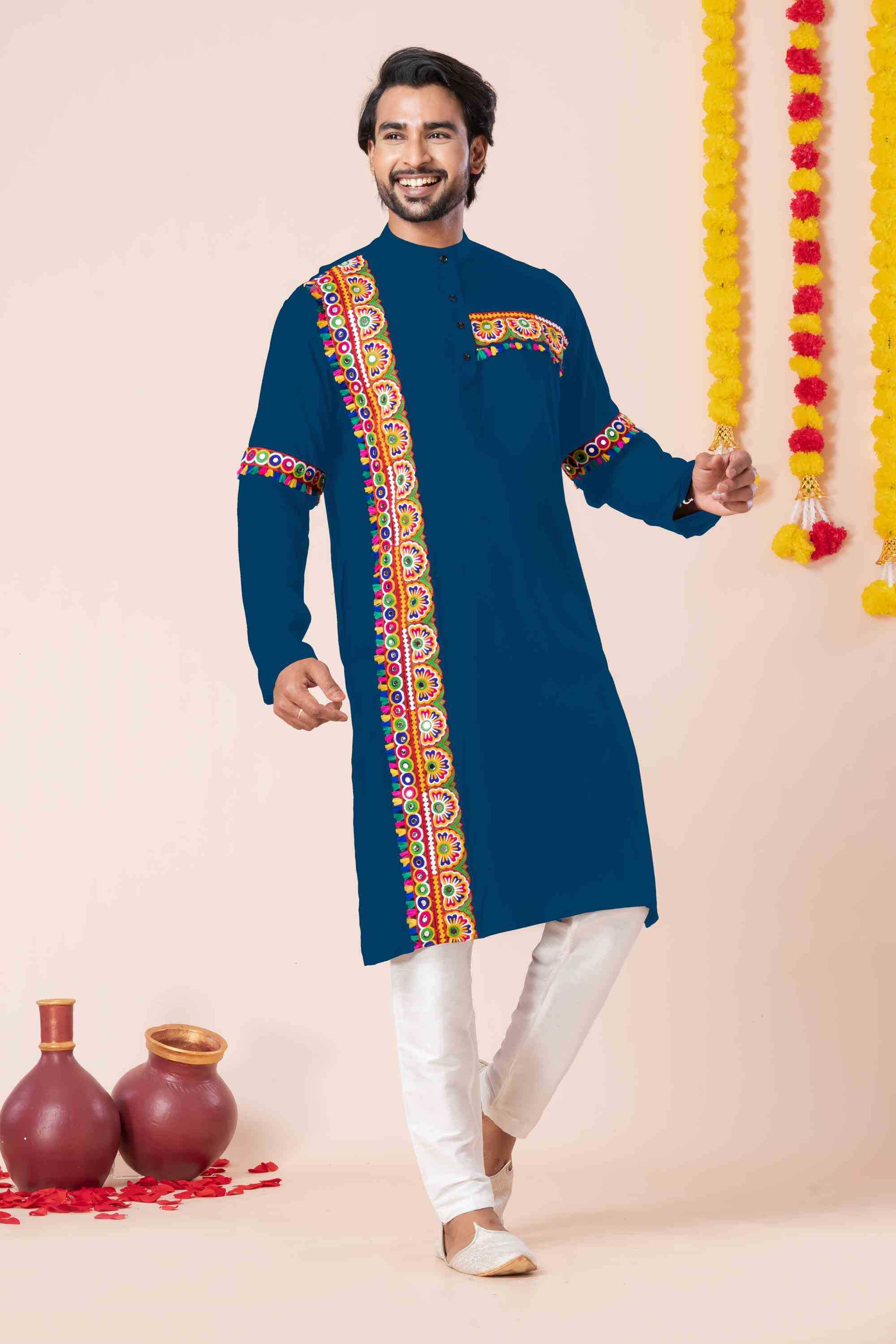 YNF Wholesale Heavy Rayon Mens Kurtas  | Surat Manufacturer